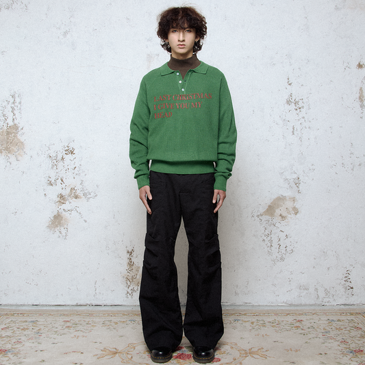 Áo LEN KNIT raglan KMC - LAST CHRISTMAS - BOXY FIT