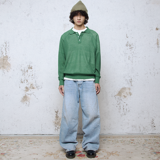 Áo LEN KNIT raglan KMC blank - BOXY FIT